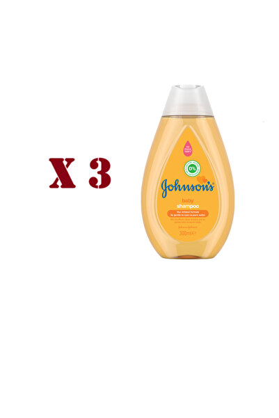 JOHANSON x 3 Σαμπουάν για μωρά Johnson's 300 ml
