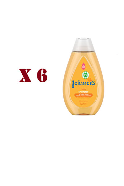 JOHANSON x 6 Σαμπουάν για μωρά Johnson's 300 ml
