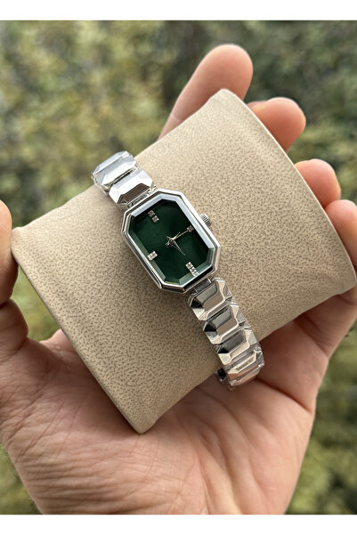 Tulpar New Season Special Cut Glass Design Octagonal Case Women's Wristwatch