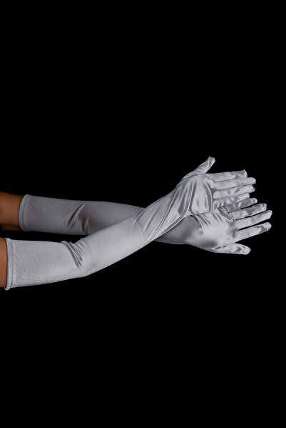 Limelia Long Bridal Wedding Opera Gloves Nikah Henna Special Evening Dress Accessory