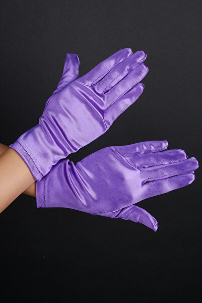 Limelia Satin Short Evening Gloves Wedding Party Prom Costume Accessory