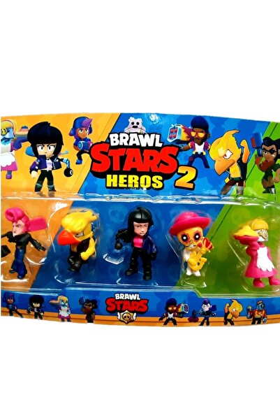 OEM Brawl Stars Heros 2 figurines, set of 5 pieces