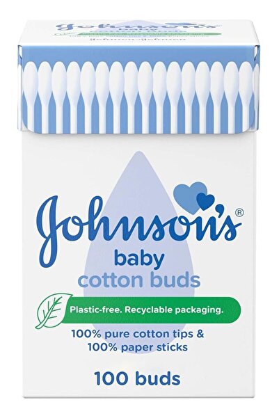 Johnson's Baby Cotton Buds Box Of 100 Sticks