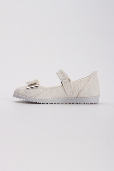 N NOXXO Honeycomb Texture Non-Slip Sole Cream Children's Ballerina Ballet