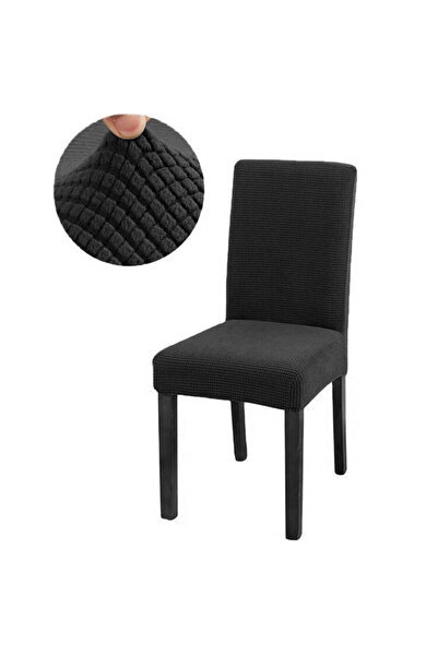 zola Universal chair cover, flexible, maximum dimensions 62x48x48 cm, black