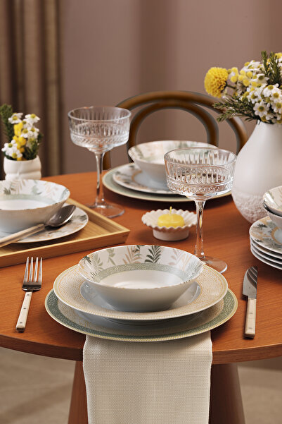 Kütahya Porselen Leonberg 24 Parça 6 Kişilik Yemek Takımı 5690