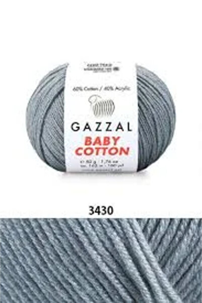 Gazzal خيط حياكة أميجورومي قطني للأطفال 3430 60% قطن