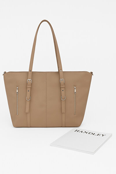 Handley Πολυτελής τσάντα ώμου με φερμουάρ