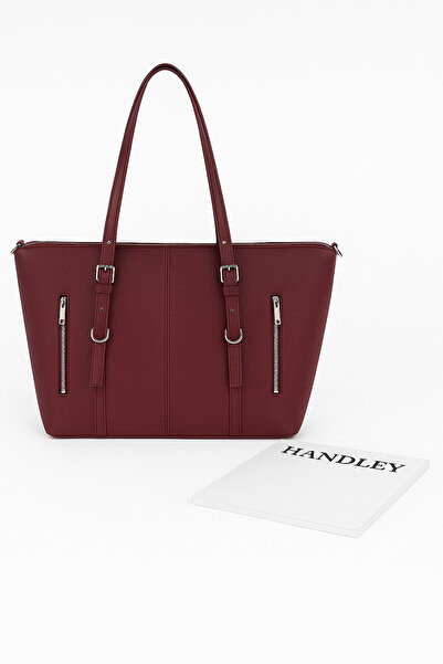 Handley Πολυτελής τσάντα ώμου με φερμουάρ