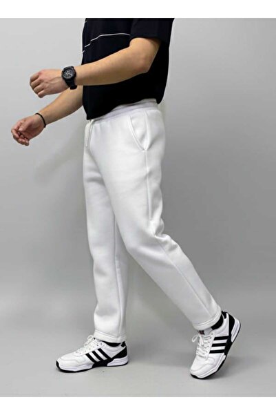 Daisy Kışlık 3 İp Şardonlu Düz Paça Tam Kalıp Eşofman Altı