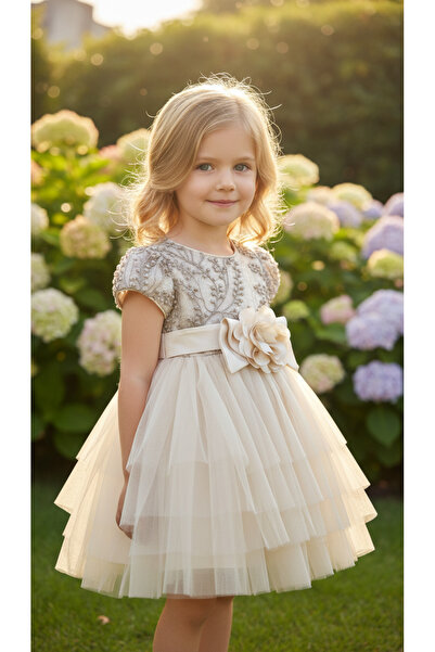 Jolanda Baby Dress/ Baby Girl Special Occasion & Birthday Dress