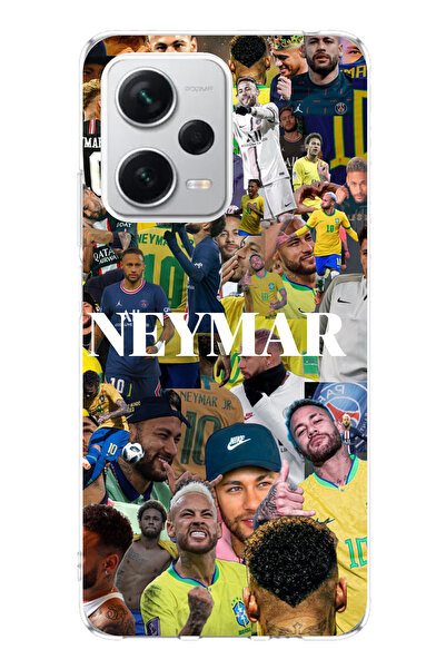 TechTree Redmi Note 12 PRO PLUS Uyumlu Neymar Brezilya Baskılı Silikon Kılıf