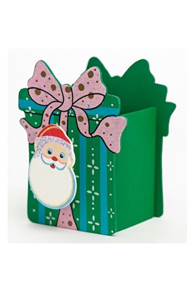 OEM Suport decorativ de Crăciun, Ideal pentru dulciuri, pixuri sau alte accesorii, Moș Crăciun/Sfântul Nicolae