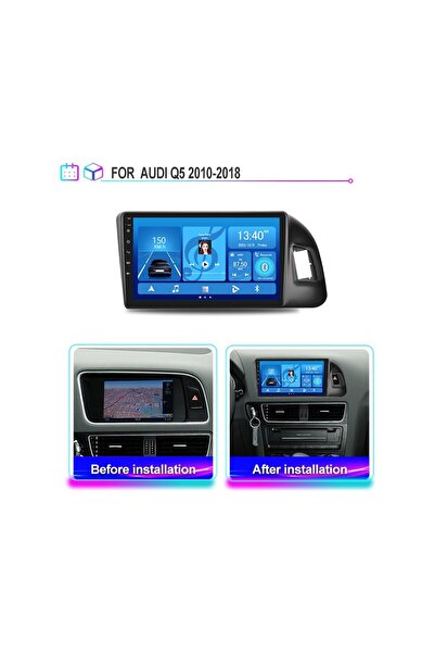 smartgo Audı Q5 2009-2018 Android Auto Carplay Navigasyon Multimedya Sistemi