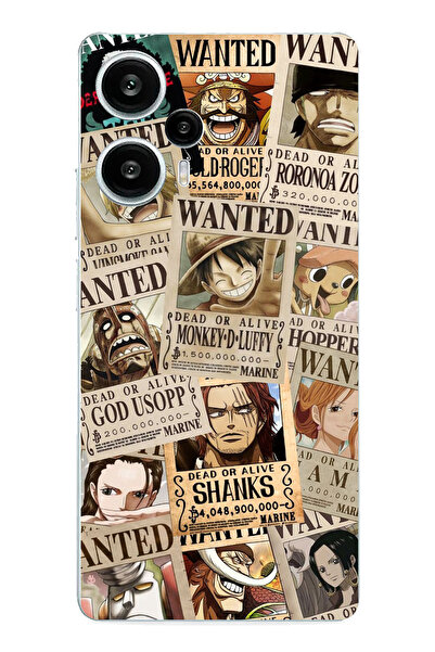 TechTree حافظة سيليكون مطبوعة بتصميم صحيفة ون بيس متوافقة مع POCO F5