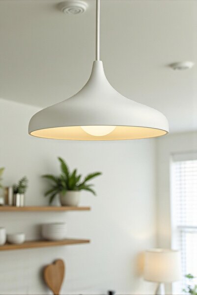 KaiHome Rustik Retro Metal Tekli Sarkıt Avize – Mutfak, Cafe,Salon İçin Tasarlanmış Modern Aydınlatma