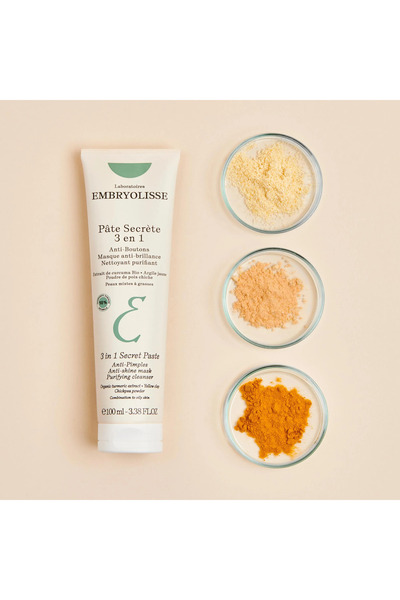 Embryolisse Secret Paste 3-in-1 Cleanser, Mask and Blemish Treatment 100 ml