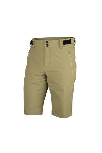NORTHFINDER Pantaloni scurti elastici pentru barbati Horac greengrey