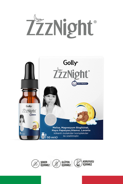 GOLLY ZzzNight 50 Ml Bebek ve Çocuk Uyku Damlası