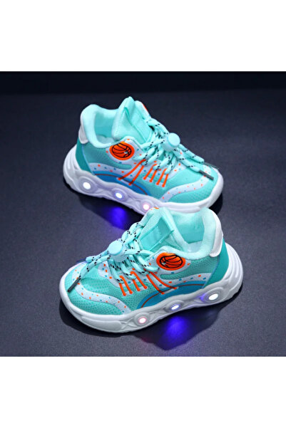 Bebelul Adidasi TURCOAZ cu luminite - Baseball