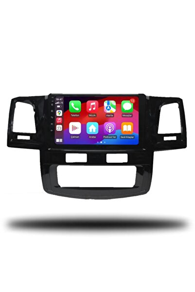 Toyota Hilux 2005-2008 Dijital Klima 8+128 Premium Ekran Android Carplay Multimedya Sistemi (yazılımsal) Pro Series NV-4115