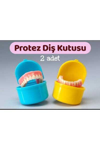 Vulli Protez Diş Kutusu Büyük Boy 2 Adet