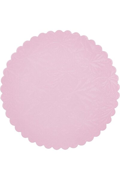 Hotpack قالب كيك دائري وردي 20 سم، 5 قطع