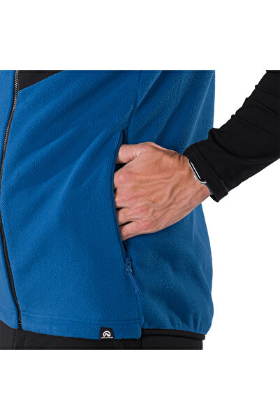 NORTHFINDER Men's fleece vest LUCIUS darkblue