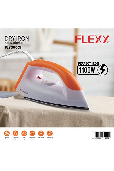flexy مكواة من فلكسي جافة موديل FL3000DI