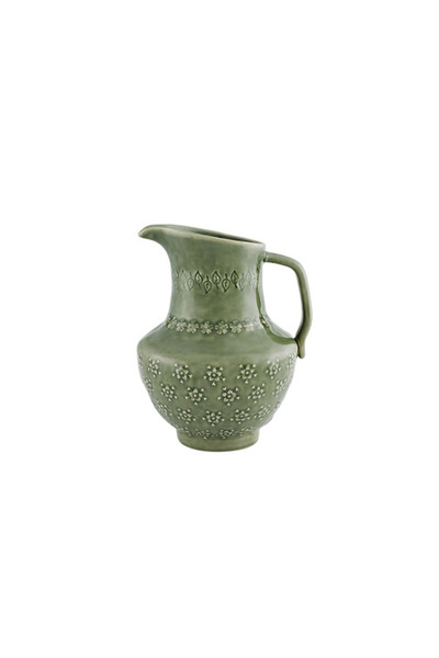 Bordallo Pinheiro - Flora Koyu Yeşil Sürahi 1,5L