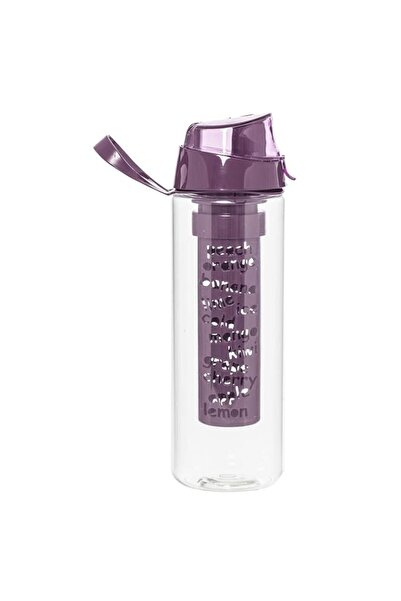 Generic Solmazer Herevin 750ml Bottle with Fruit Infuser - Purple, H-161557-SF