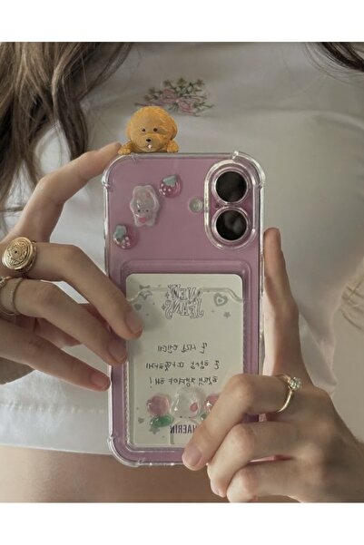 amourina Toy Poodle Tasarım Köpek Phone Hipper Telefon Hipper Kamera Hipper T...