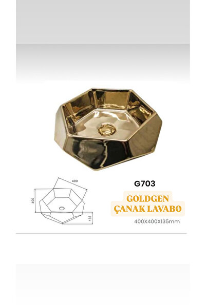 Boheme Tasarım Şık Goldgen Lavabo