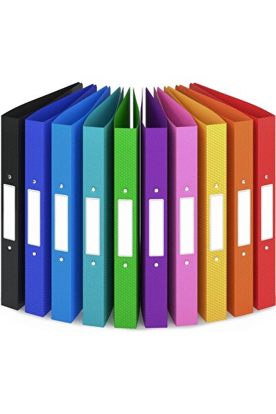 ACROPAQ - 10 x A4 Ring Binder with 2 Rings