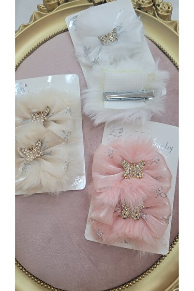 GÜLPEŞE Cataramă de pluș pentru copii, cataramă pentru școală, cataramă cu fixare prin apăsare GLPŞ-66