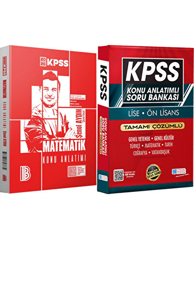 Benim Hocam Yayınları 2026 KPSS Matematik Konu Anlatımı - Lise Önlisans Konu ...