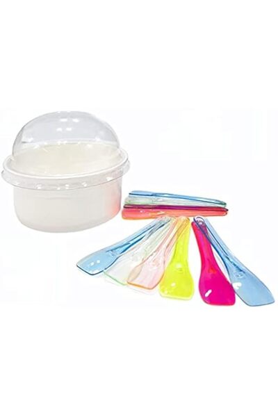 Generic SNH Packing Disposable Paper Ice Cream Cup with Lid and Spoon 25-Piec...