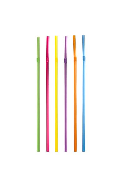 Generic Tescoma Drinking Straws, 40 Pcs Mydrink, Assorted, 29.3 x 9 1.6 cm