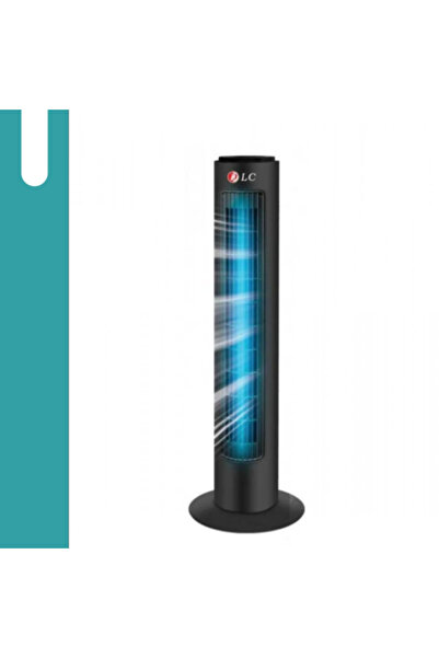 DLC Free shipping tower fan with 45 watts