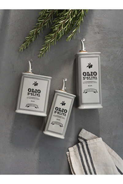 Rainbow Exclusive Nuovacer - vintage white square oil bottle 500ml