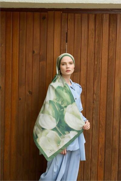 İpekhan Winter Bloom Soft Shawl 3067-10005