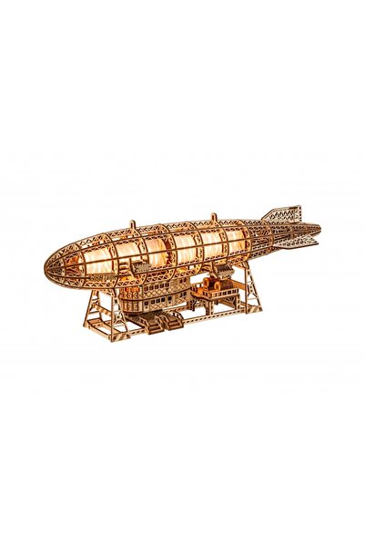 Wood Trick 3D Puzzle Luminous Zeppelin, WT, wood, 487 pieces