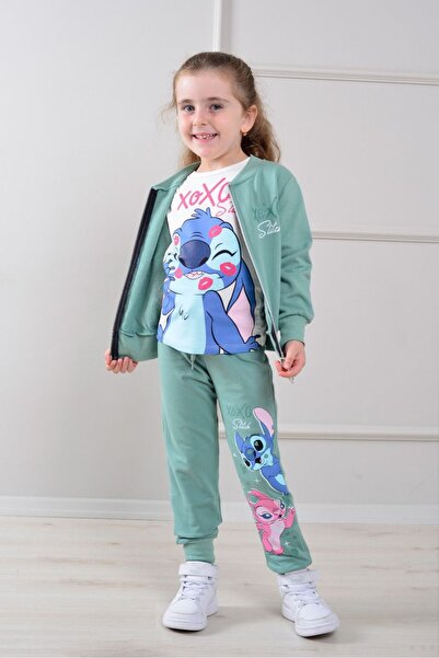 LİLLYPİCCA Girl's Character Patterned 3 Piece Set