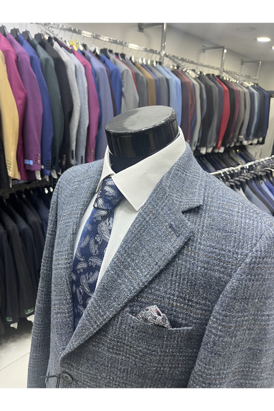 MASSARO Jachetă de iarnă pentru bărbați din lână