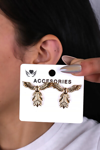 LOWEN AKSESUAR أقراط نسر النسر النسائية