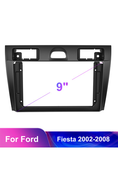 podofo Navigation compatible with Ford Fiesta (2002–2008) 6GB RAM, 128GB ROM - Rear view camera included