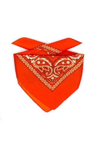 Intisimo Με τύπωμα Κασκόλ, Ένα μέγεθος, Πορτοκαλί