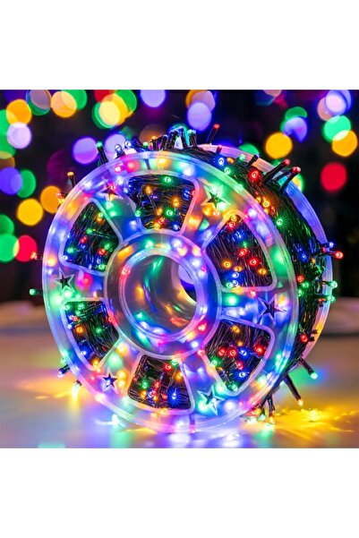 EMATTERIO Christmas Installation Roll Type 20m, 8 Modes, Indoor/Outdoor, Mains Powered, Multicolor