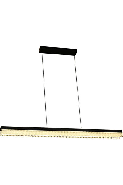HAMER Modern black chandelier, 120 cm, 3 lights, 125 watts
