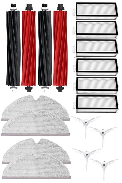 Rovexa Kit de viață de 6 luni compatibil cu Roborock Q8 Max și Q8 Max Plus